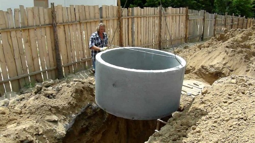 Простая канализация на даче без откачки своими руками из бетонных колец 1